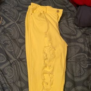 Canary Yellow pants